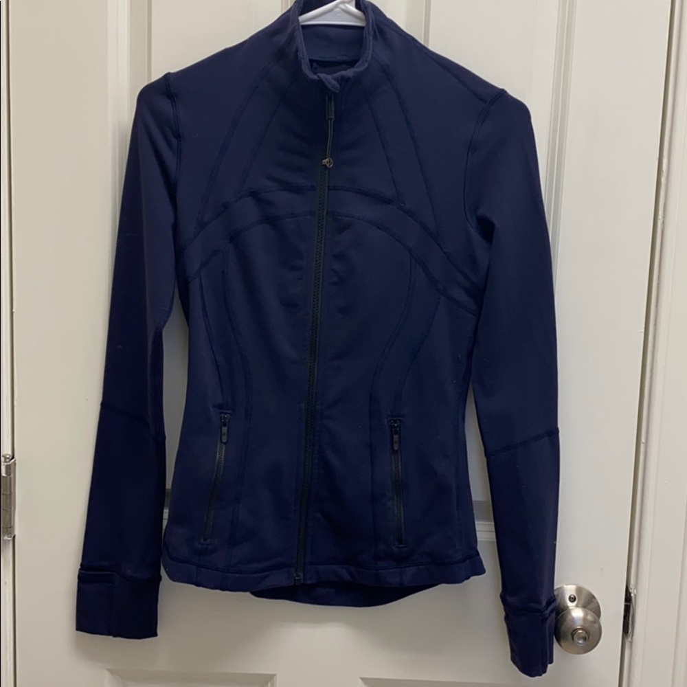Lulu Lemon dark blue zip up